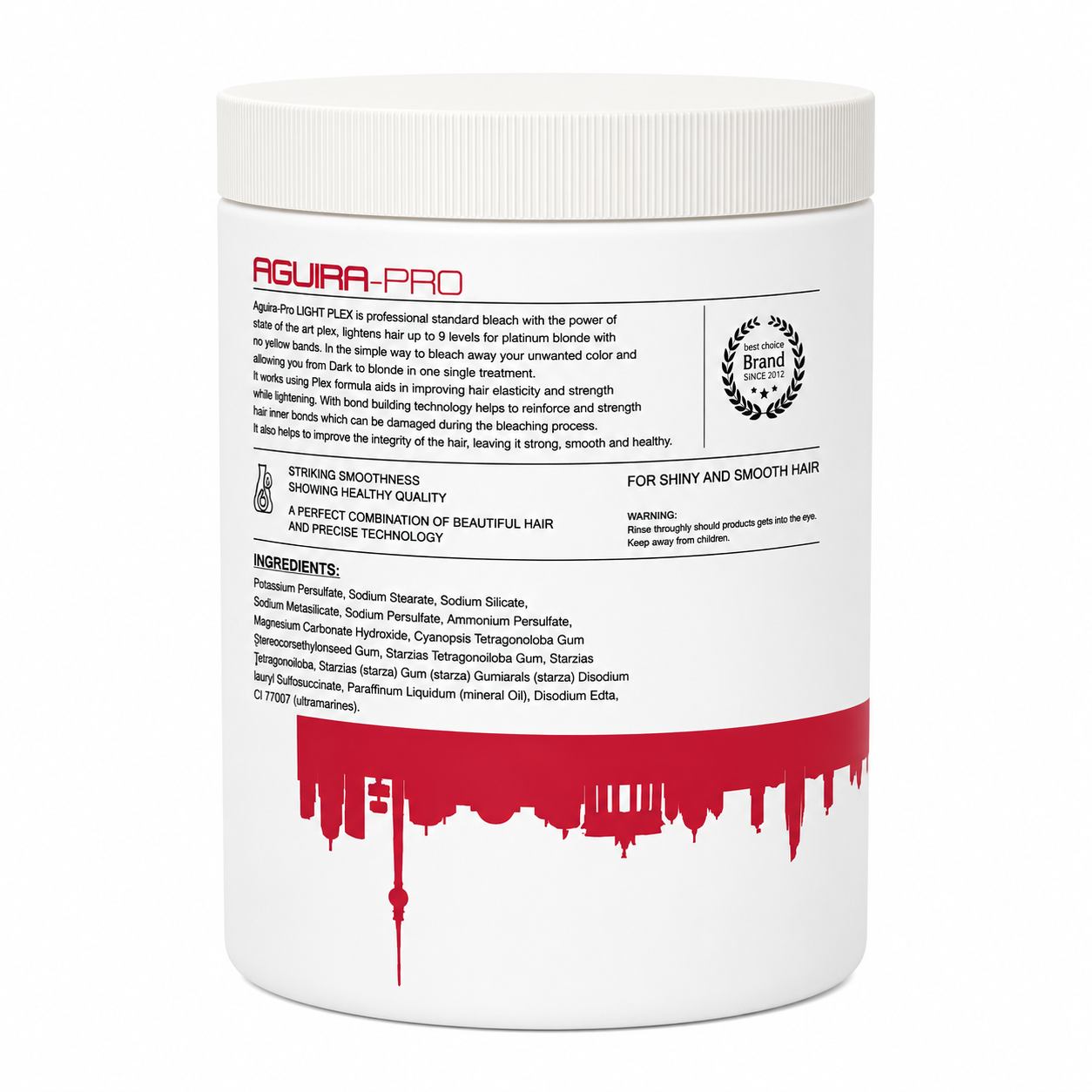 AGUIRA-PRO Light Plex Bond Lightening Powder – Dust Free 500g