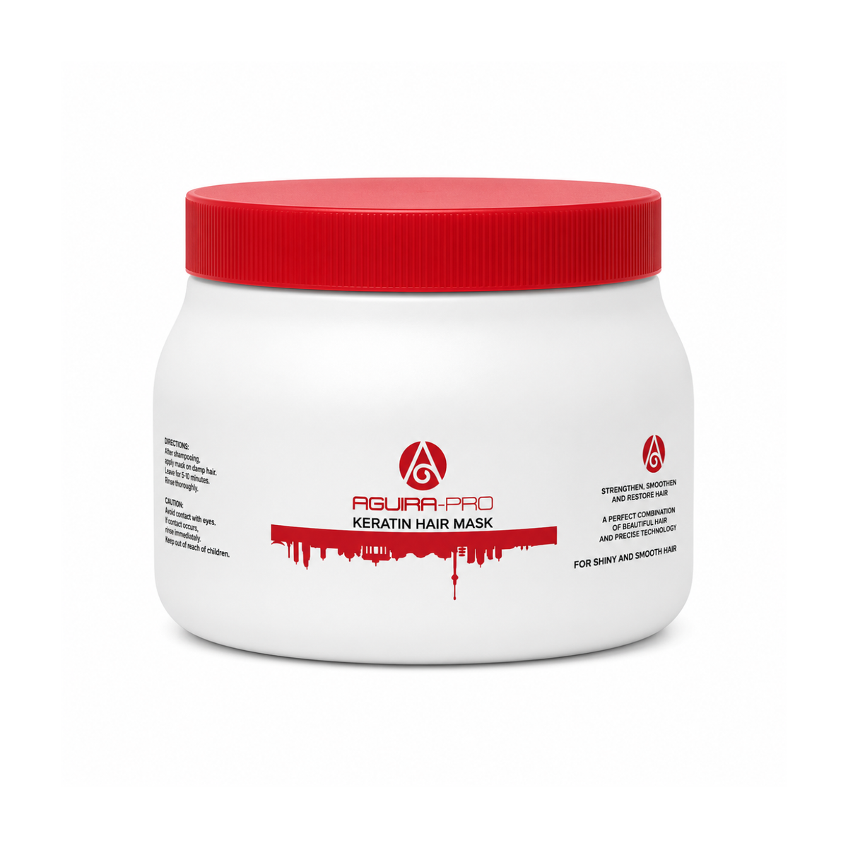 AGUIRA PRO Keratin Repair Bundle – Shampoo, Keratin Hair Mask & Hair Serum