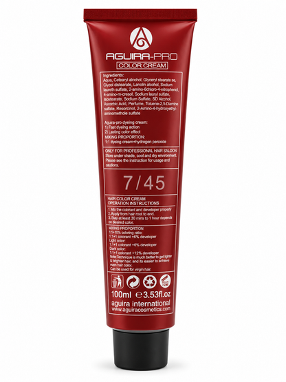 AGUIRA-PRO Professional Permanent Hair Color 100ml