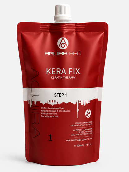Kera Fix Keratin Therapy Step 1 – Professional Hair Smoothing Treatment 500ml