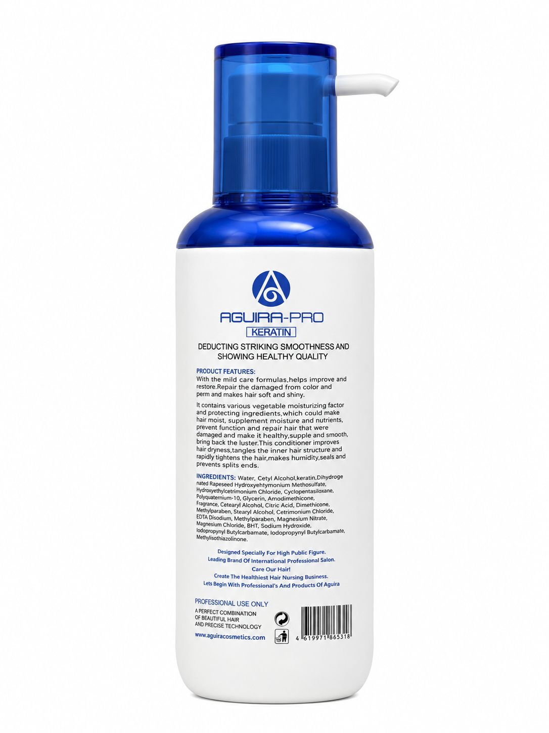 AGUIRA-PRO Repair Rescue Damage Hair Shampoo 500ml